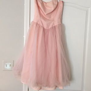 Pink vintage prom dress
